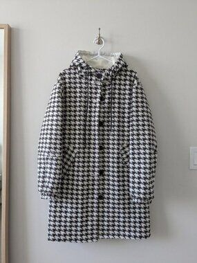 WJACKET Houndstooth Rain Jacket Size S BNWOT